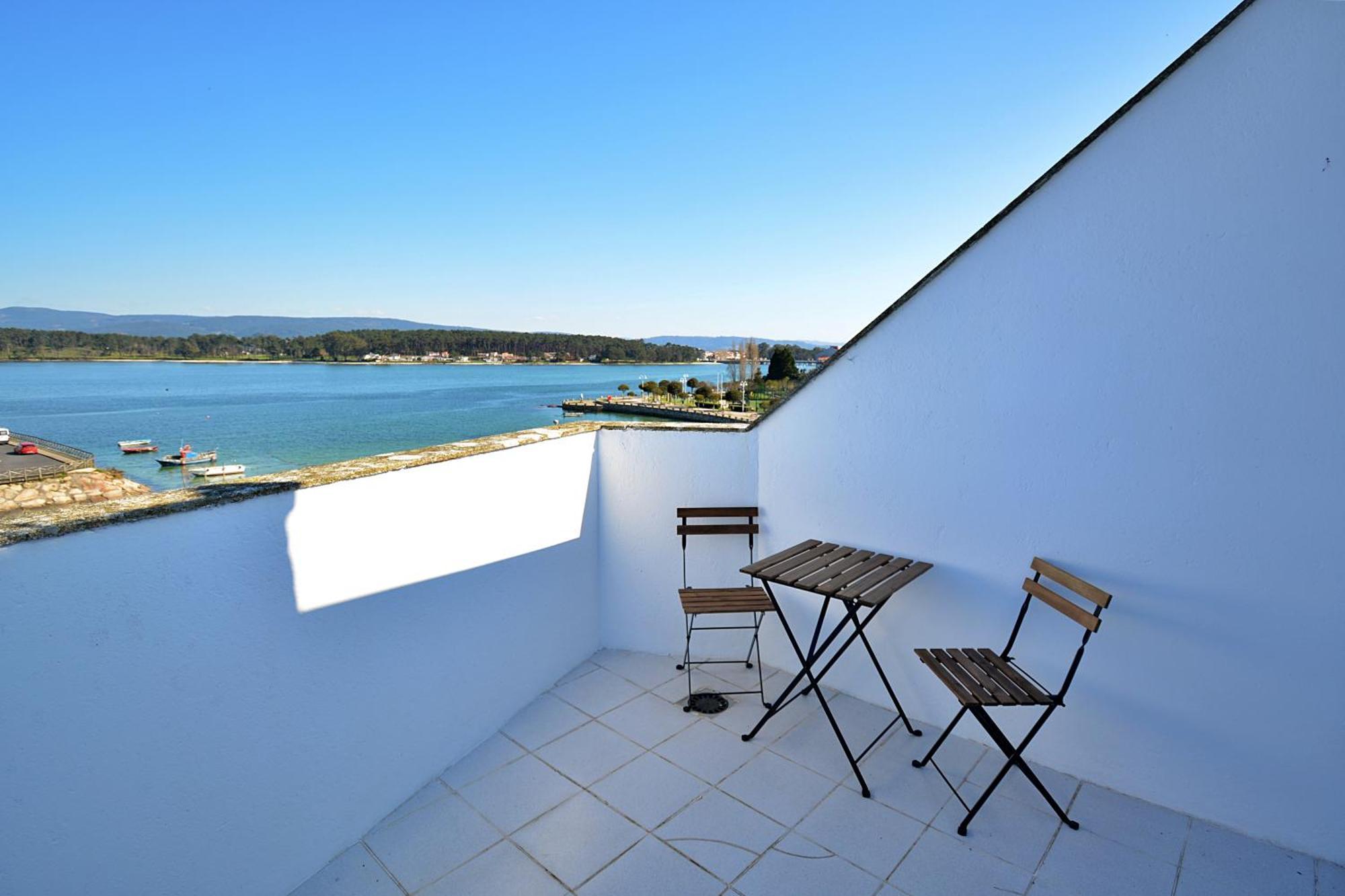 Apartamento Con Terraza Frente Al Mar En O Grove Εξωτερικό φωτογραφία