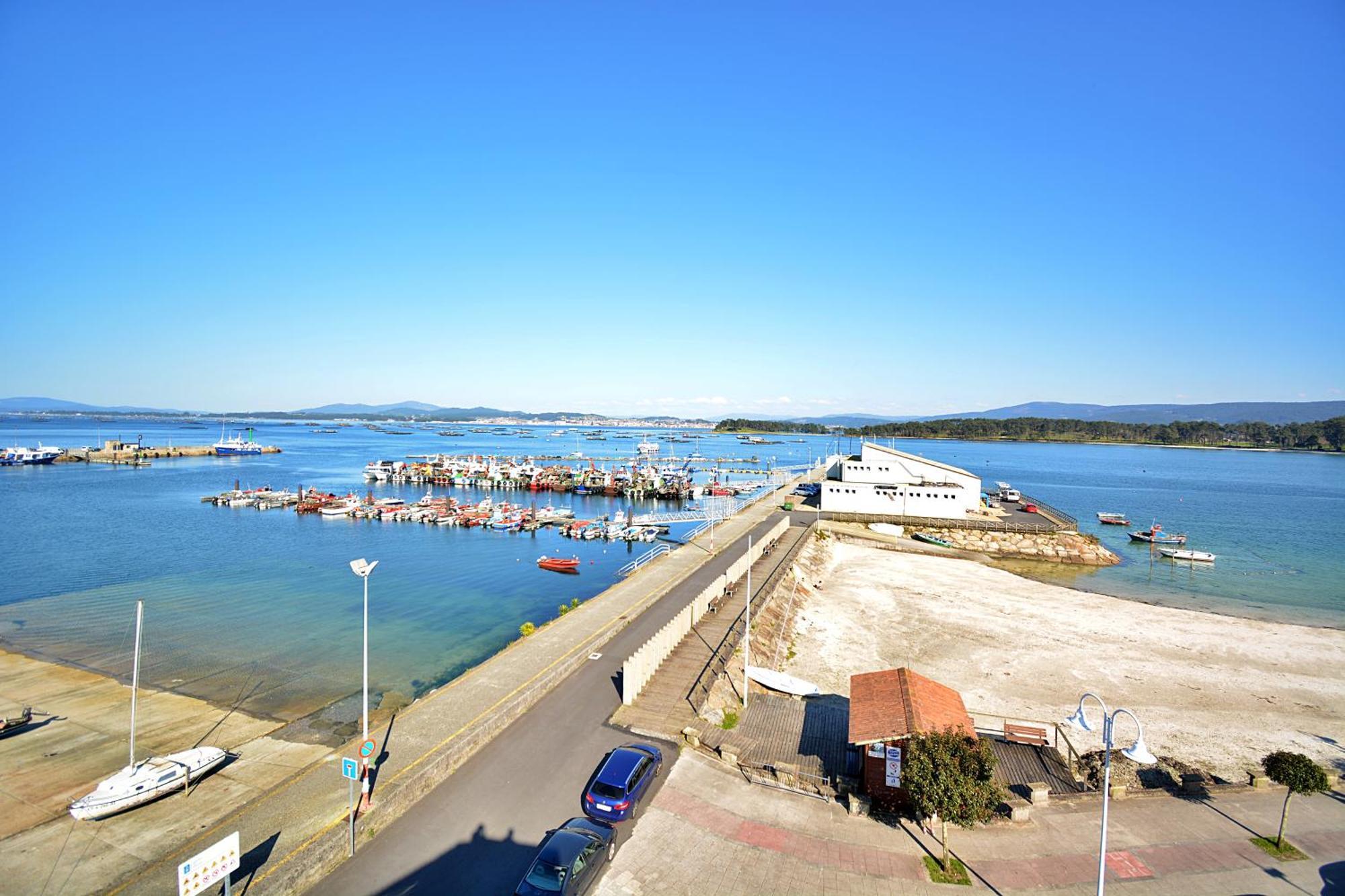 Apartamento Con Terraza Frente Al Mar En O Grove Εξωτερικό φωτογραφία