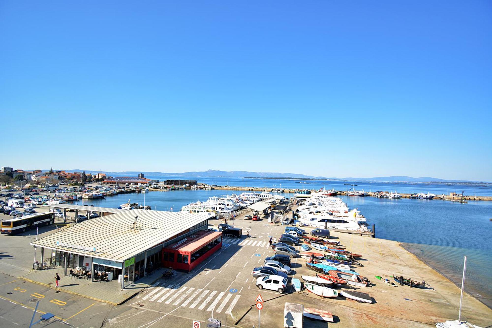 Apartamento Con Terraza Frente Al Mar En O Grove Εξωτερικό φωτογραφία