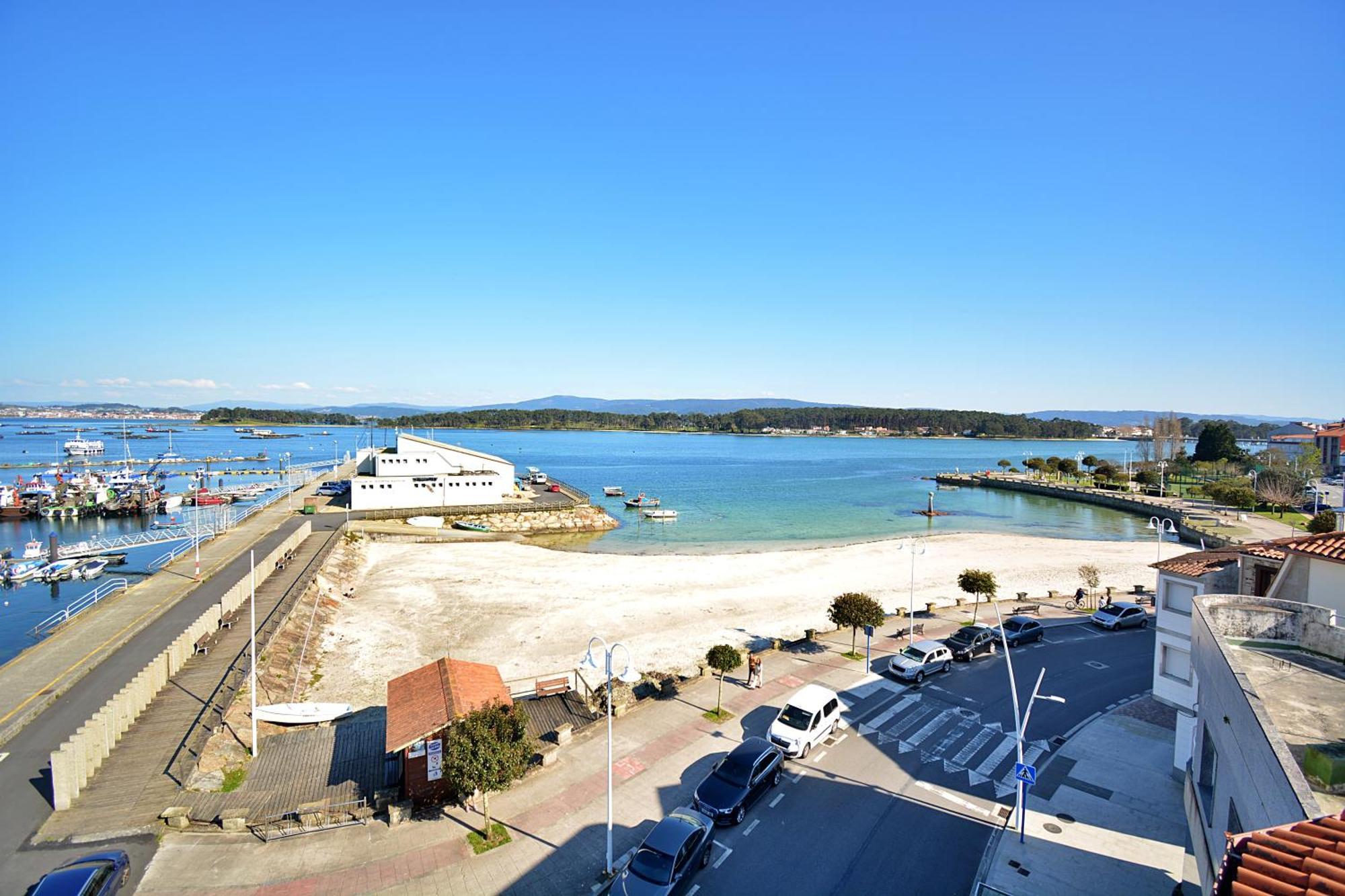 Apartamento Con Terraza Frente Al Mar En O Grove Εξωτερικό φωτογραφία